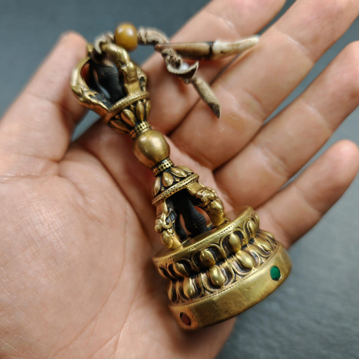 Authentic Tibetan Dorje Vajra - Tibetan Buddhist vajra, view 9