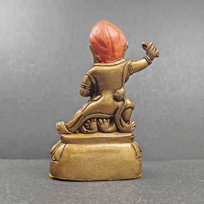 Vajrapani - Scared Tibetan Statue 40 Years Old 11cm Height - Tibetan Buddhist statue, view 4