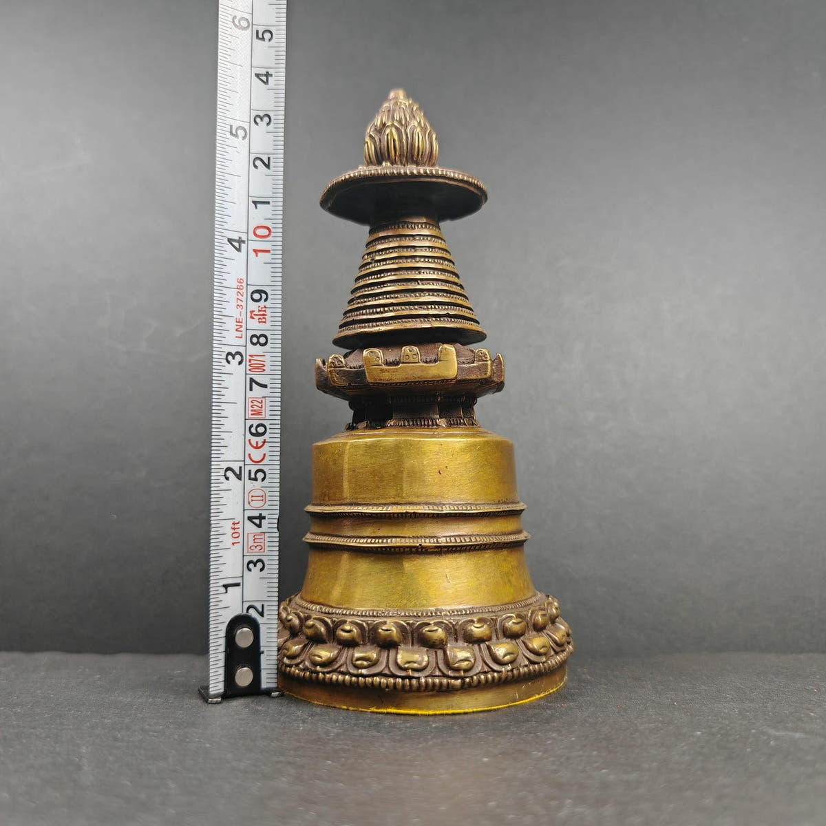 Kadampa Stupa / Kadam Stupa, 14cm height - Tibetan Buddhist statue, view 9
