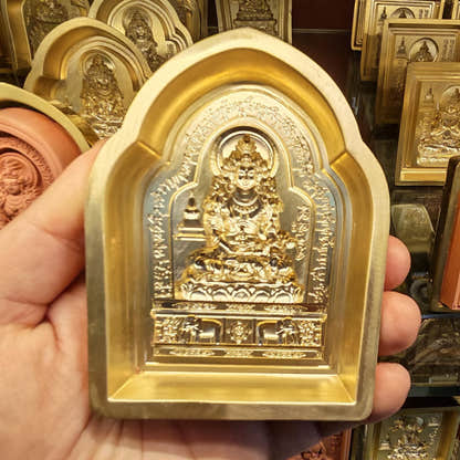 Bordered Akshobhya Tsa Tsa Mold - Tibetan tsa tsa mold, view 13
