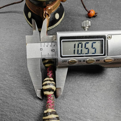 Portable Tibetan Chöd - Damaru Drum - Tibetan Buddhist art, view 11