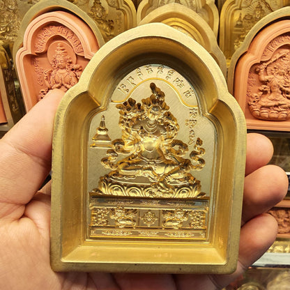 Bordered Yellow Tara Tsa Tsa Mold