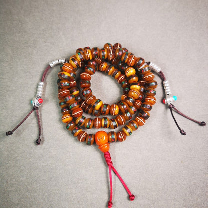 8mm Yak Bone Mala,68cm