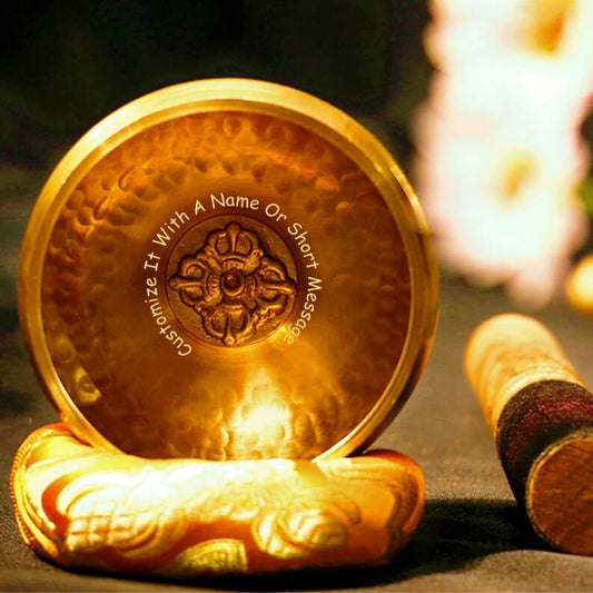 Customized Engrave Singing Bowl 3.2"