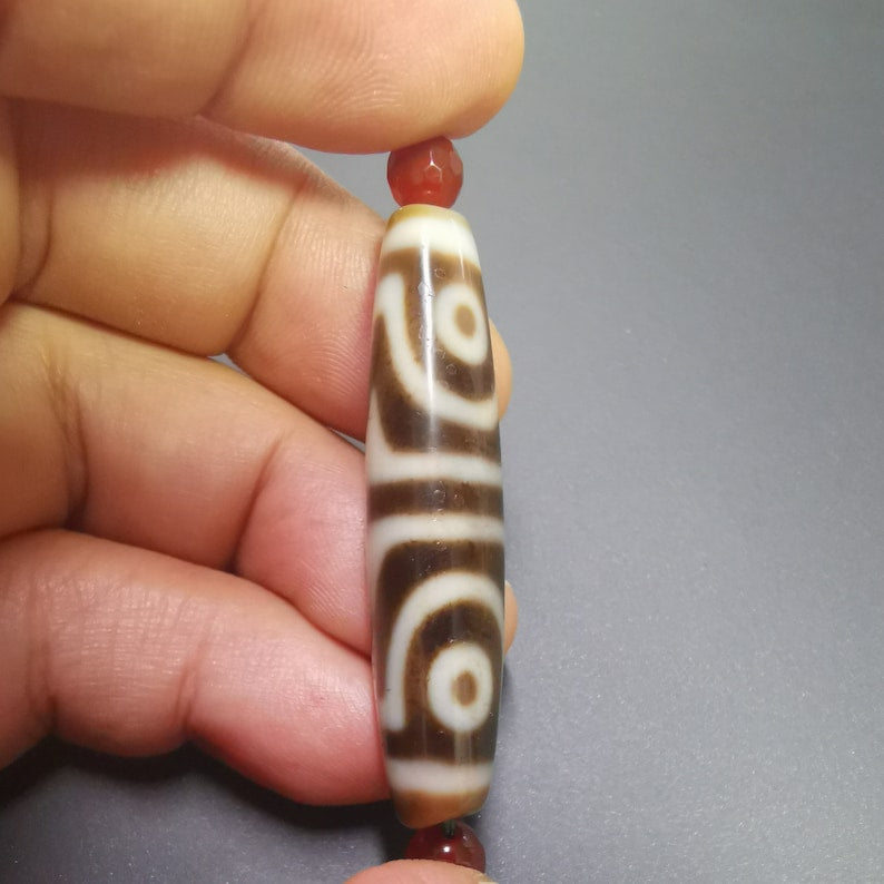 4 Eyes Dzi Bead Gandhanra-ART