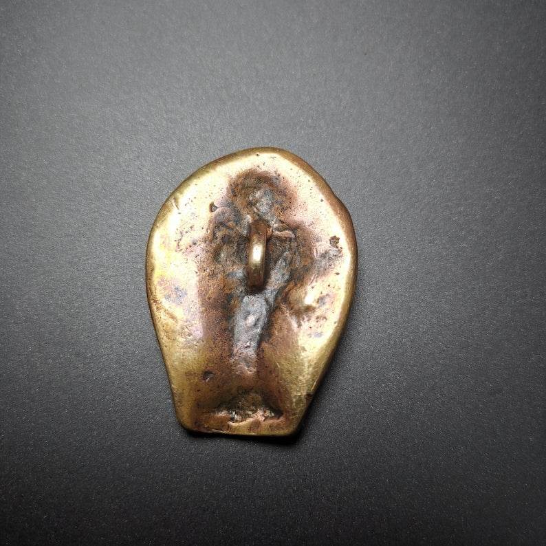 Thokcha Pendant,Six-armed Manjusri,Wisdom Buddha - Buddha statue, detailed view