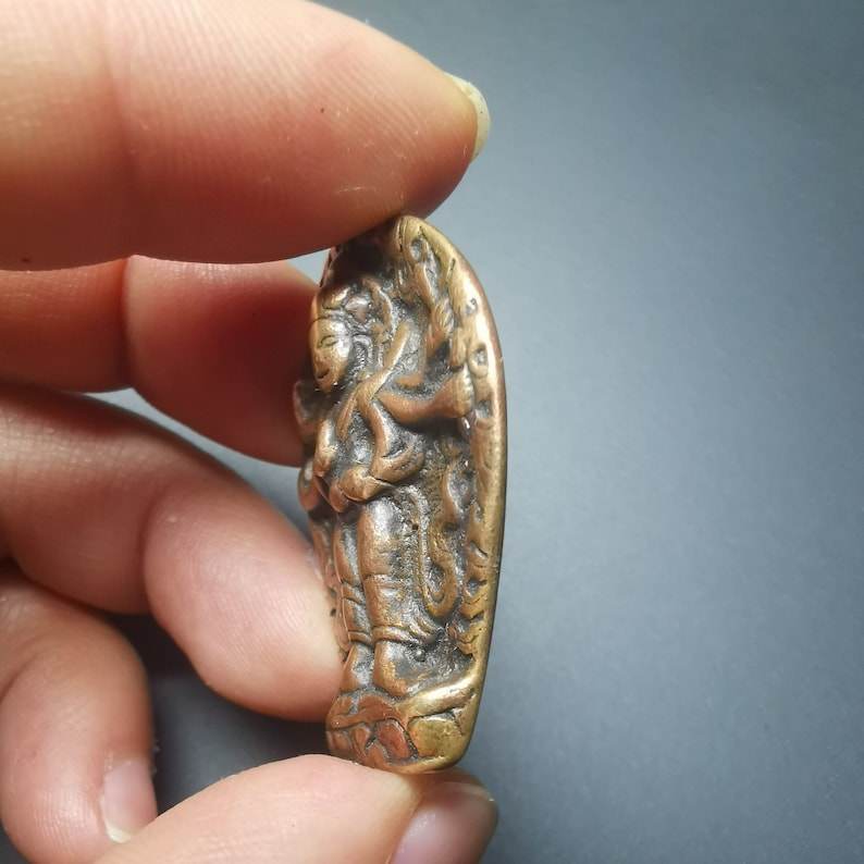 Thokcha Pendant,Six-armed Manjusri,Wisdom Buddha - Buddha statue, view 4