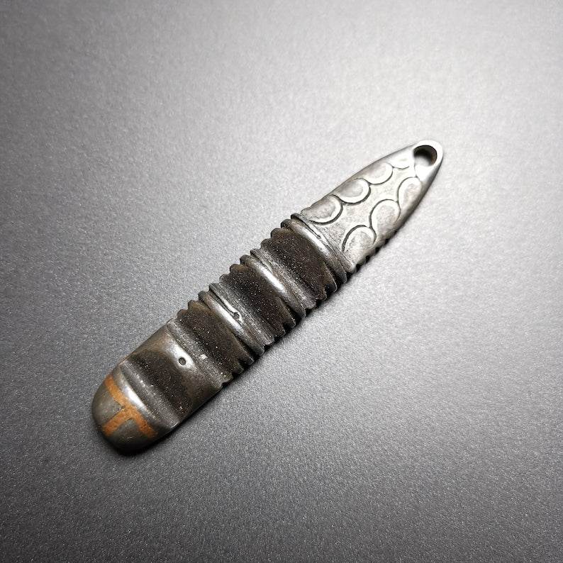 Amulet Oranment,Ladder of Heaven - Tibetan Buddhist amulet, detailed view