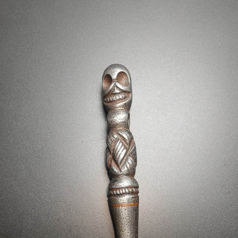 Thokcha Pendant,Pickaxe Amulet, Trantic Buddhism Dharma Ritual - Tibetan Buddhist amulet, view 8