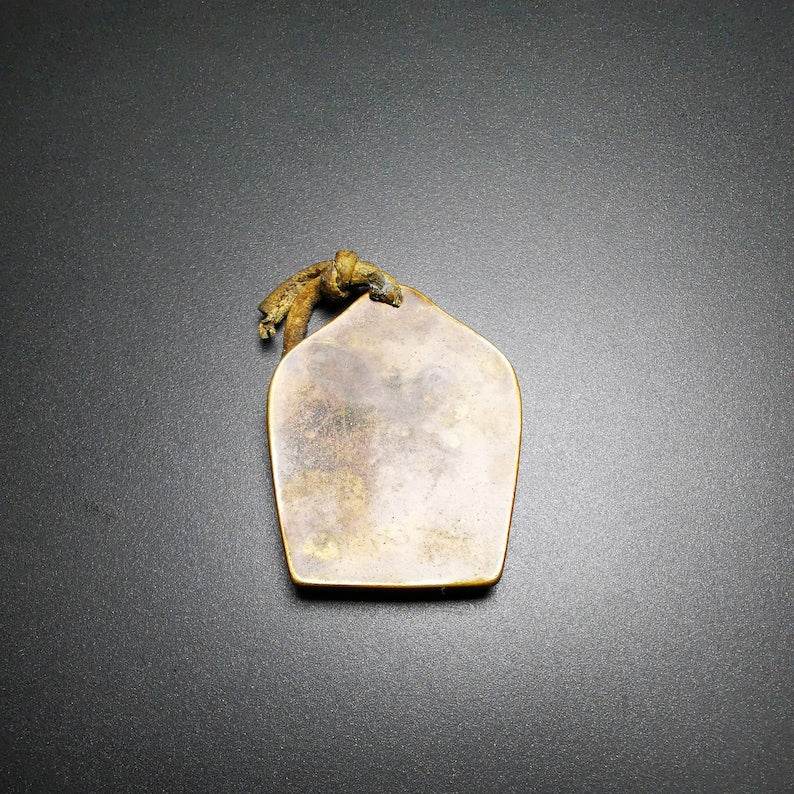 Buddhist Protective Pendant,Je Tsongkhapa Amulet,Losang Drakpa,Je Rinpoche - Tibetan Buddhist amulet, view 5