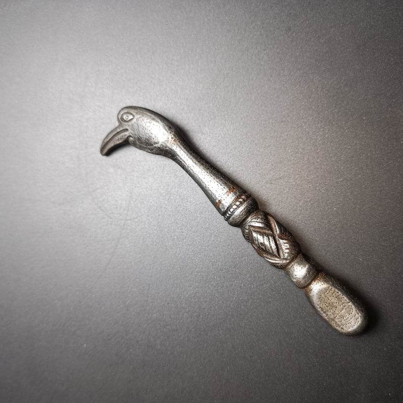 Thokcha Pendant,Pickaxe Amulet, Trantic Buddhism Dharma Ritual - Tibetan Buddhist amulet, view 4