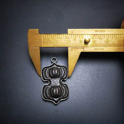 Pendant,Vajra Dorje Amulet Vajrayana - Tibetan Buddhist amulet, view 7