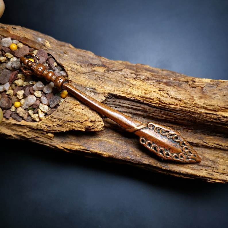 Manjusri Sword,The Vajra Sword of Discriminating Insight - Tibetan Buddhist vajra, view 4
