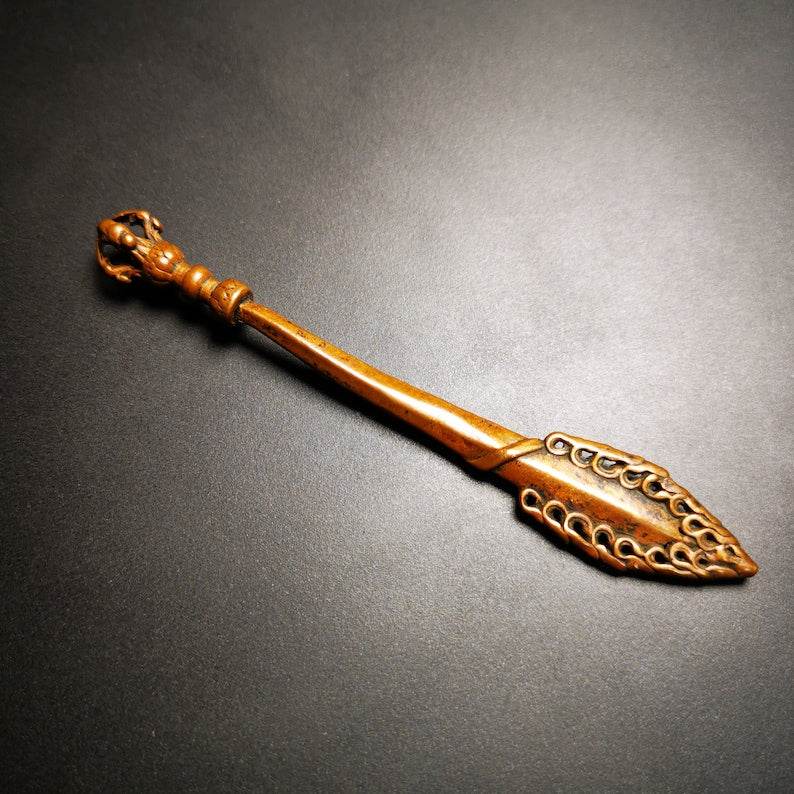 Manjusri Sword,The Vajra Sword of Discriminating Insight - Tibetan Buddhist vajra, view 6