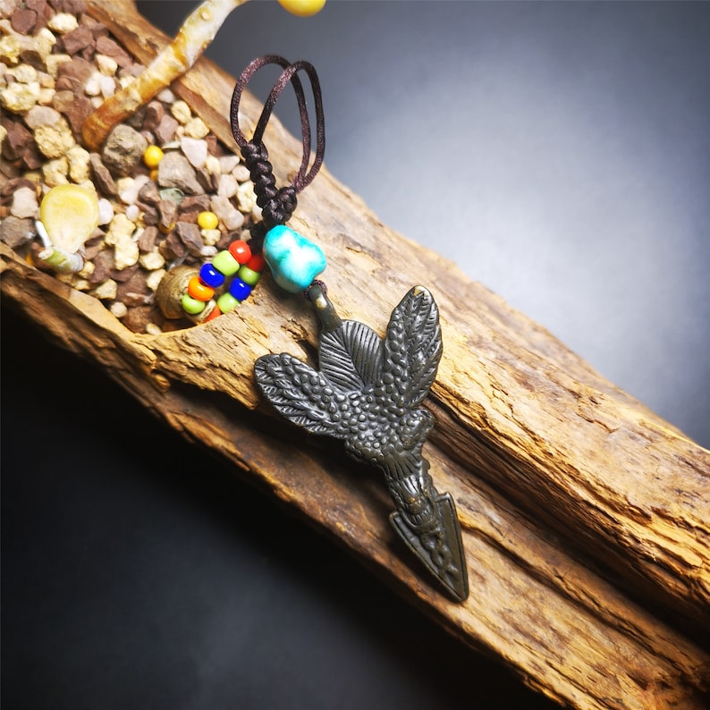 Amulet,Garuda,Golden-winged Bird Pendant