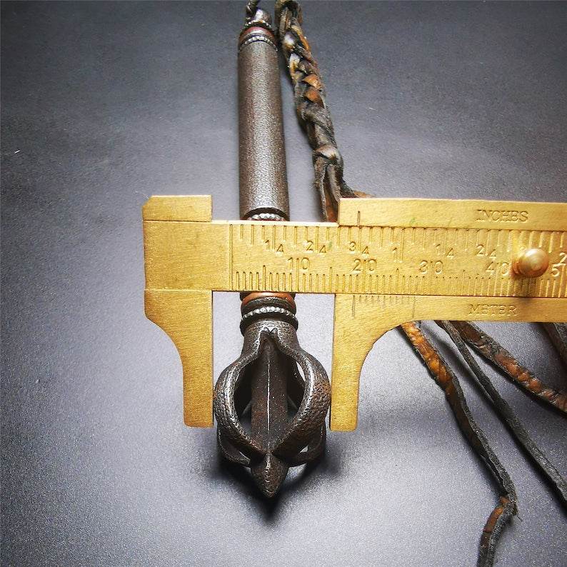 Horse Whip Handle - Tibetan Buddhist art, view 9