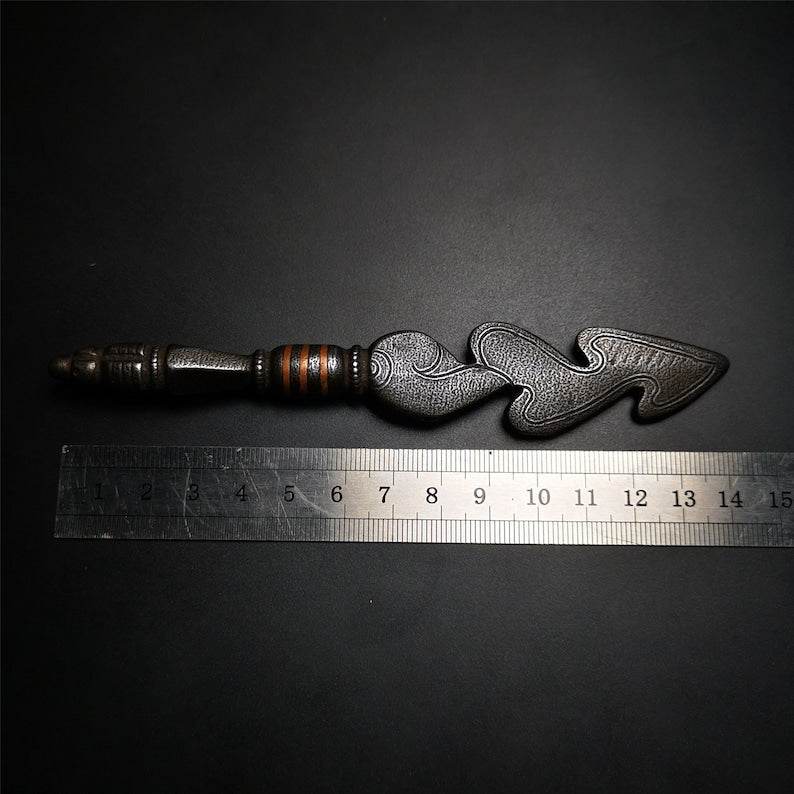 Amulet Kila Dagger Dorje Phurba ,Snake Spear - Tibetan Buddhist amulet, view 8