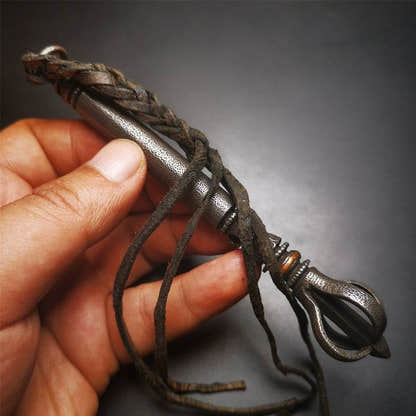 Horse Whip Handle - Tibetan Buddhist art, view 7