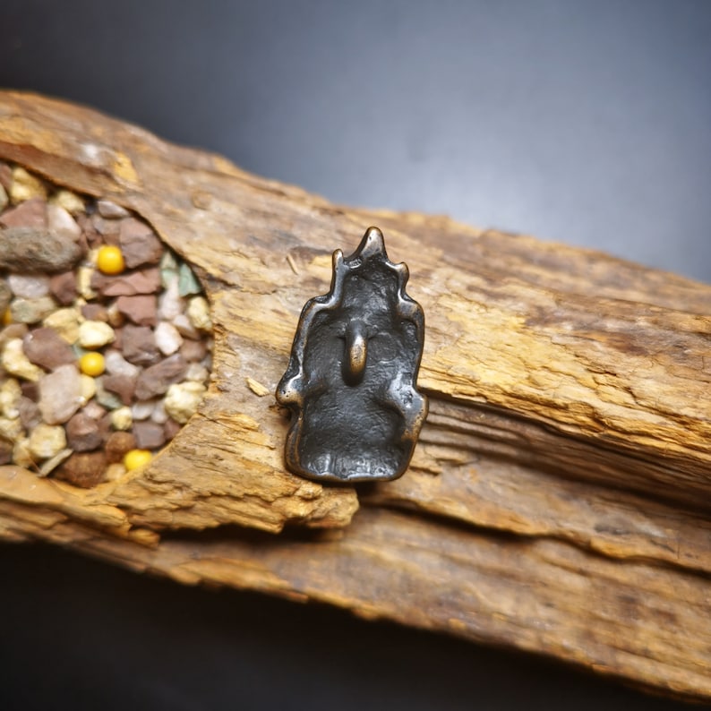 Thokcha Amulet Pendant,Chenrezig,Four Armed Padmapani, Made of Thokcha,Mini Size