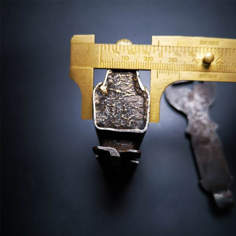 Tibetan Padlock, Old Door Lock - Tibetan Buddhist art, view 6