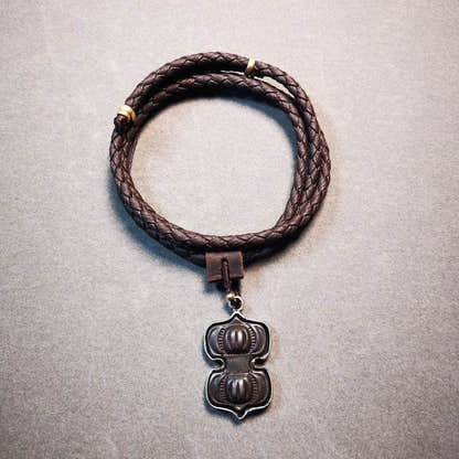Pendant,Vajra Dorje Amulet Vajrayana - Tibetan Buddhist amulet, view 4