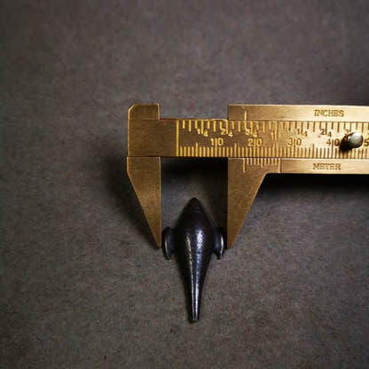 Antique Shankha Divine Conch Badge,Tibetan Buddhist Protective Amulet Pendant,Ma - Tibetan Buddhist amulet, view 7