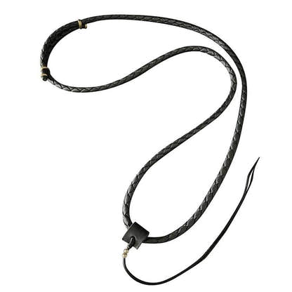 Handmade Leather Cord - Tibetan Buddhist art, view 6