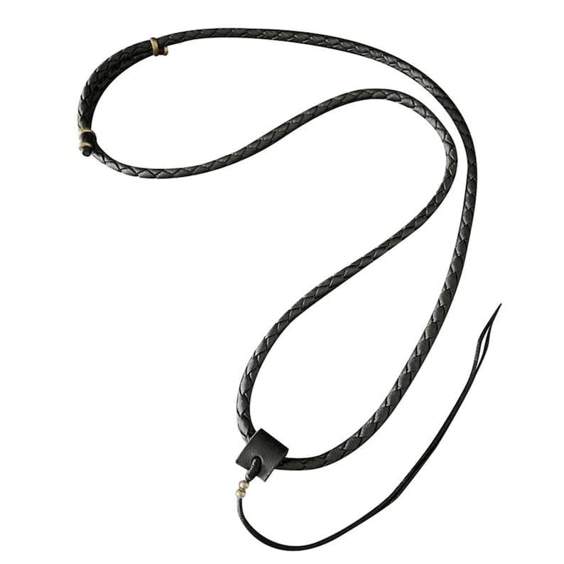 Handmade Leather Cord - Tibetan Buddhist art, view 6