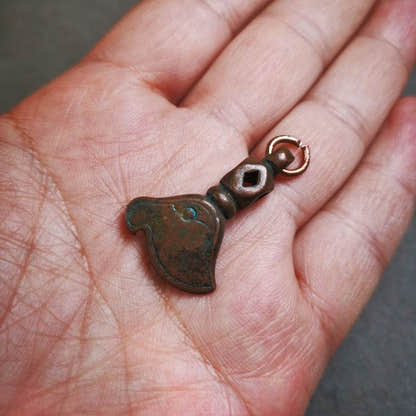 Amulet Pendant,Kartika knife of the dakinis - Tibetan Buddhist amulet, view 9