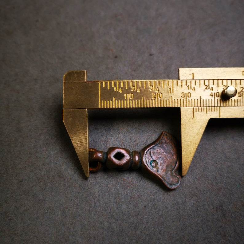 Amulet Pendant,Kartika knife of the dakinis - Tibetan Buddhist amulet, view 6