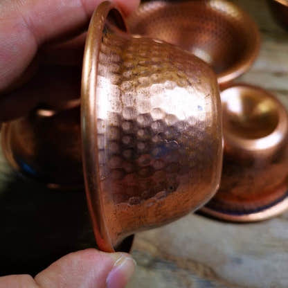 Buddhist Water Offering Bowls - Tibetan Buddhist art, view 5