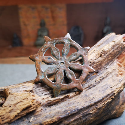 Amulet,Prayer Wheel,Dharma Chakra