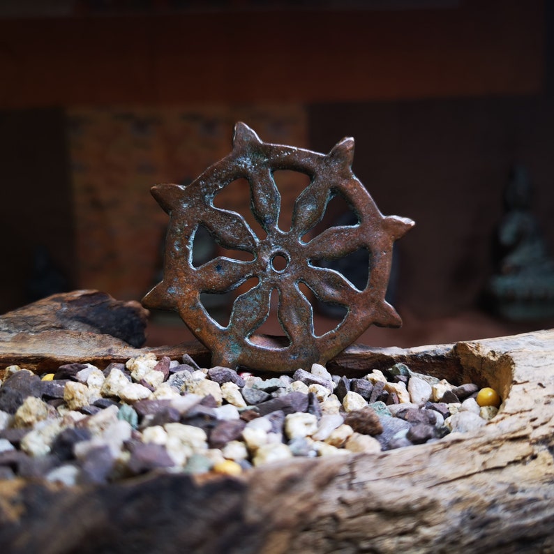 Amulet,Prayer Wheel,Dharma Chakra