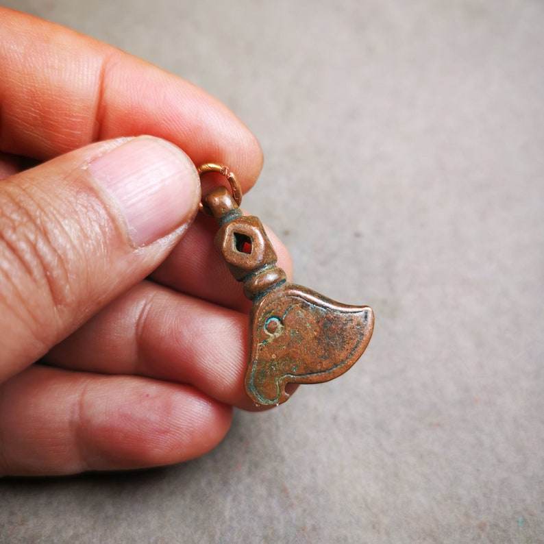 Amulet Pendant,Kartika knife of the dakinis - Tibetan Buddhist amulet, view 7