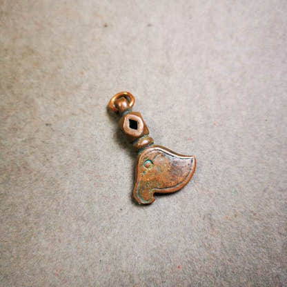 Amulet Pendant,Kartika knife of the dakinis - Tibetan Buddhist amulet, view 4