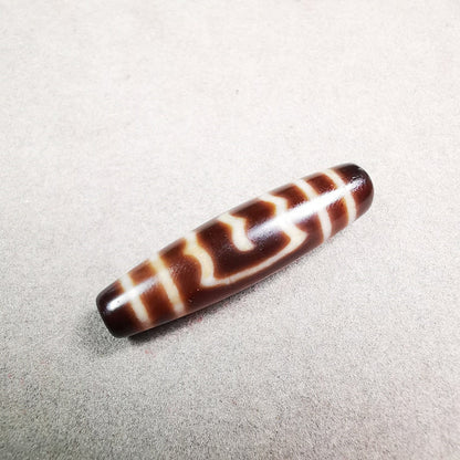 Garuda Dzi Bead,Tibetan Chung,Protective Amulet,Small Size 39*10 mm Gandhanra-ART