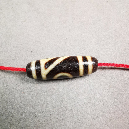 One Eyed Mountain Peak Dzi Bead