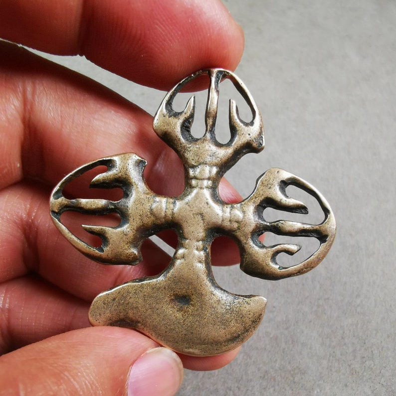 Cross Vajra Kartika Pendant