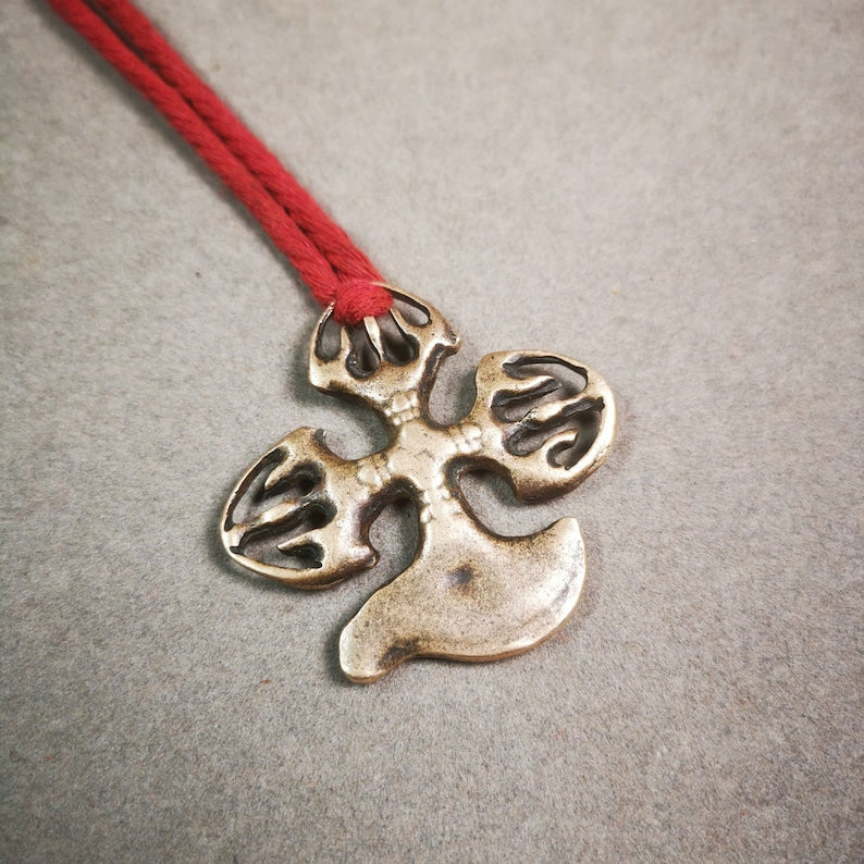 Cross Vajra Kartika Pendant