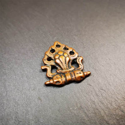Mani Jewel/Wish Fulfilling Cintamani Badge - Tibetan Buddhist art, view 4