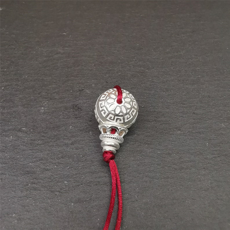 Sterling Silver Guru Bead