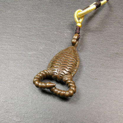 Amulet,Scorpion Guru of Padmasambhava, Buddhist Scorpion Totem Pendant