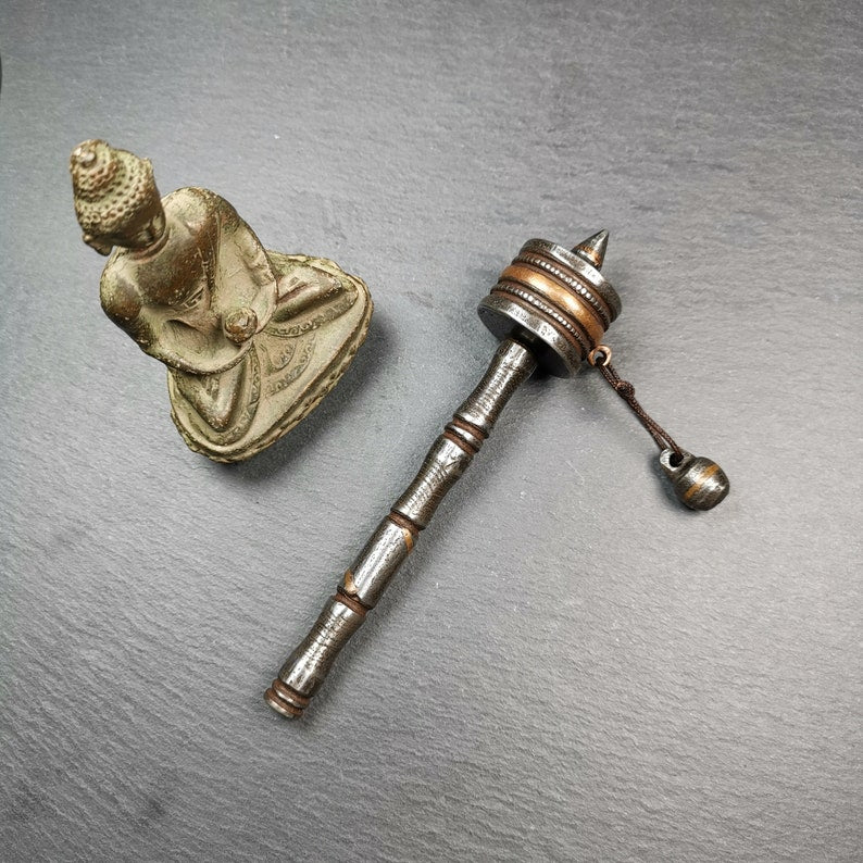 Handheld Prayer Wheel,Mani Wheel