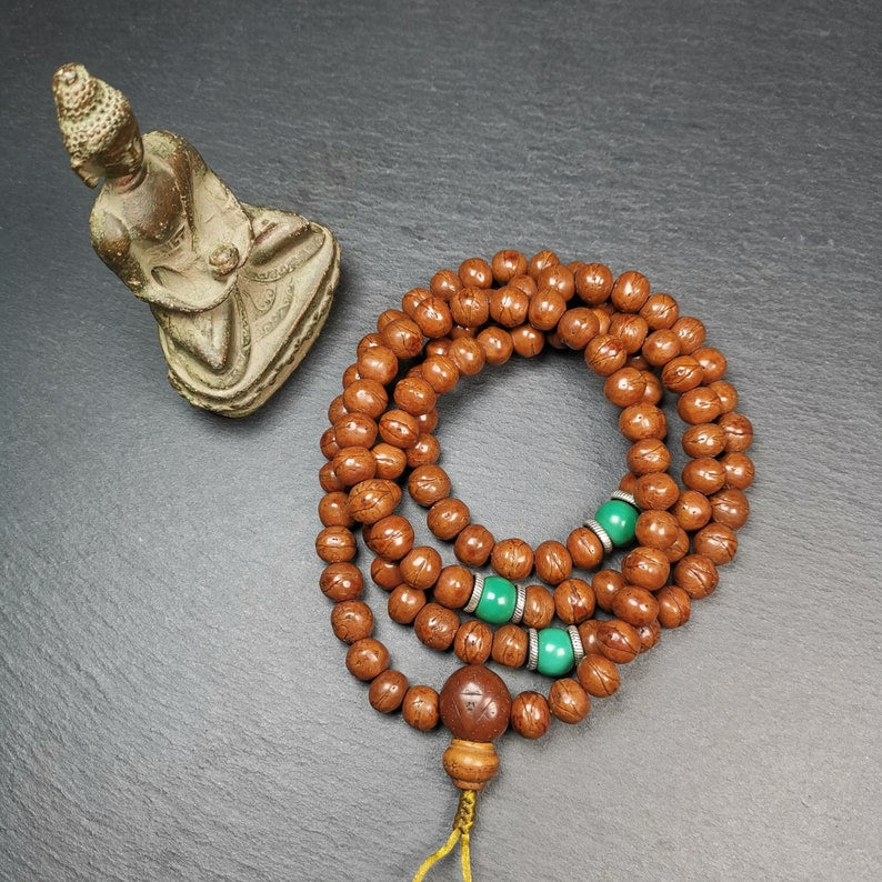 10mm Bodhi Seed Beads Mala