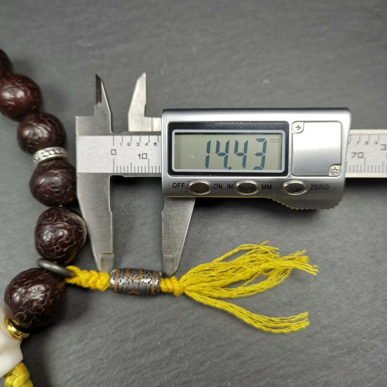 Handhold Wrist Mala, Old Bodhi Seed Beads Bracelet