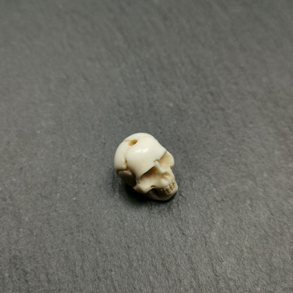 White Skull Spacer Bead for Prayer Bead