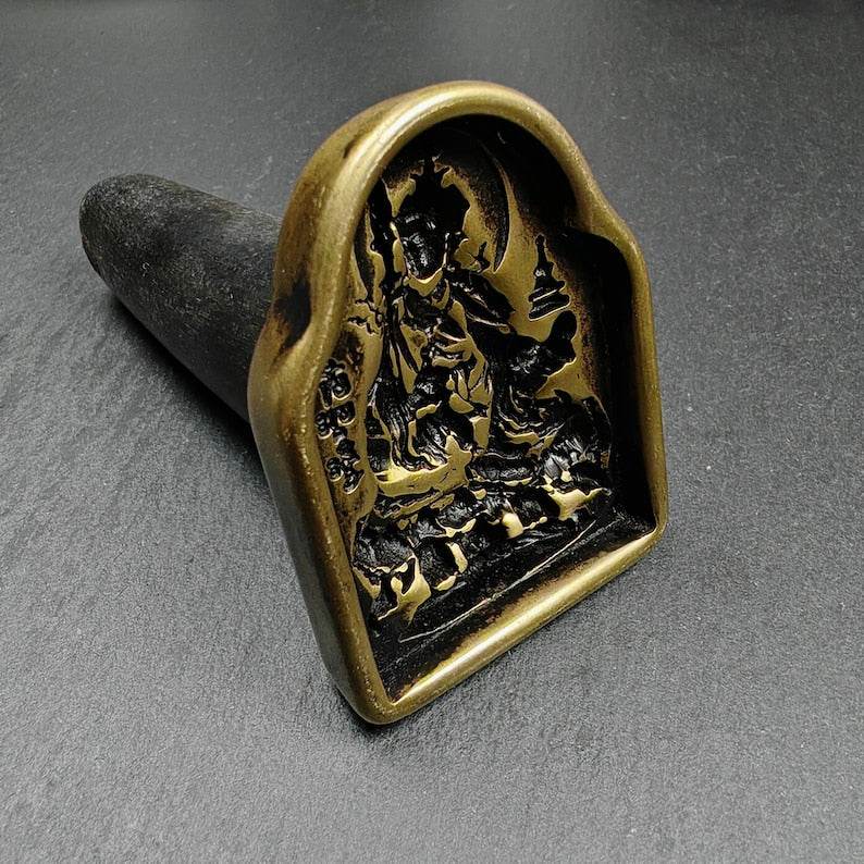 Guru Rinpoche Padmasambhava Tsa Tsa Mold - Tibetan tsa tsa mold, front view