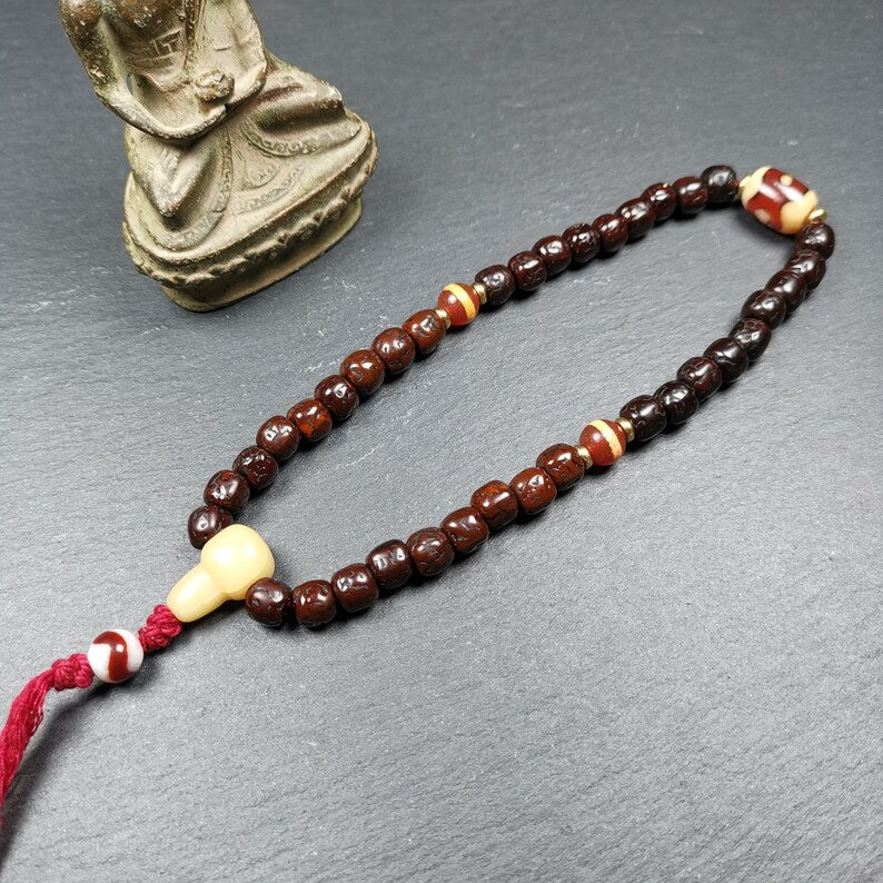 Mala Bracelet,Rudraksha Prayer Beads