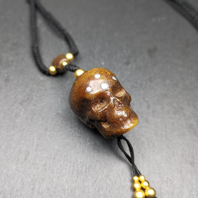 Amulet,Citipati Skull Charm