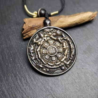 Calendar Amulet Sipaho Badge - Melong Mirror,43mm